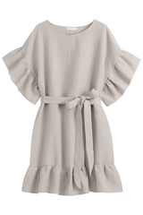 Fresca linen dress, natural