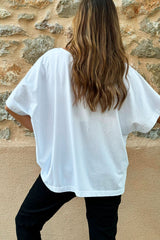 Bohemiana glitter t-shirt, white