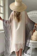 Golden Hour kaftaani, gradient silverpink