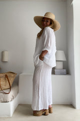 Habitat linen shirt, white
