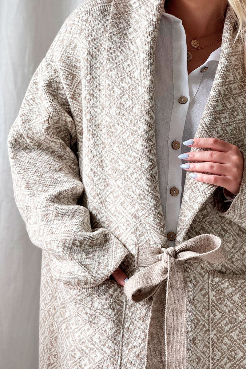 Hadley cardigan, beige