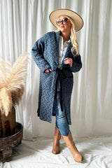 Hadley cardigan, blue