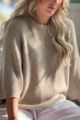 Hanko Dreams alpakkaneule, beige