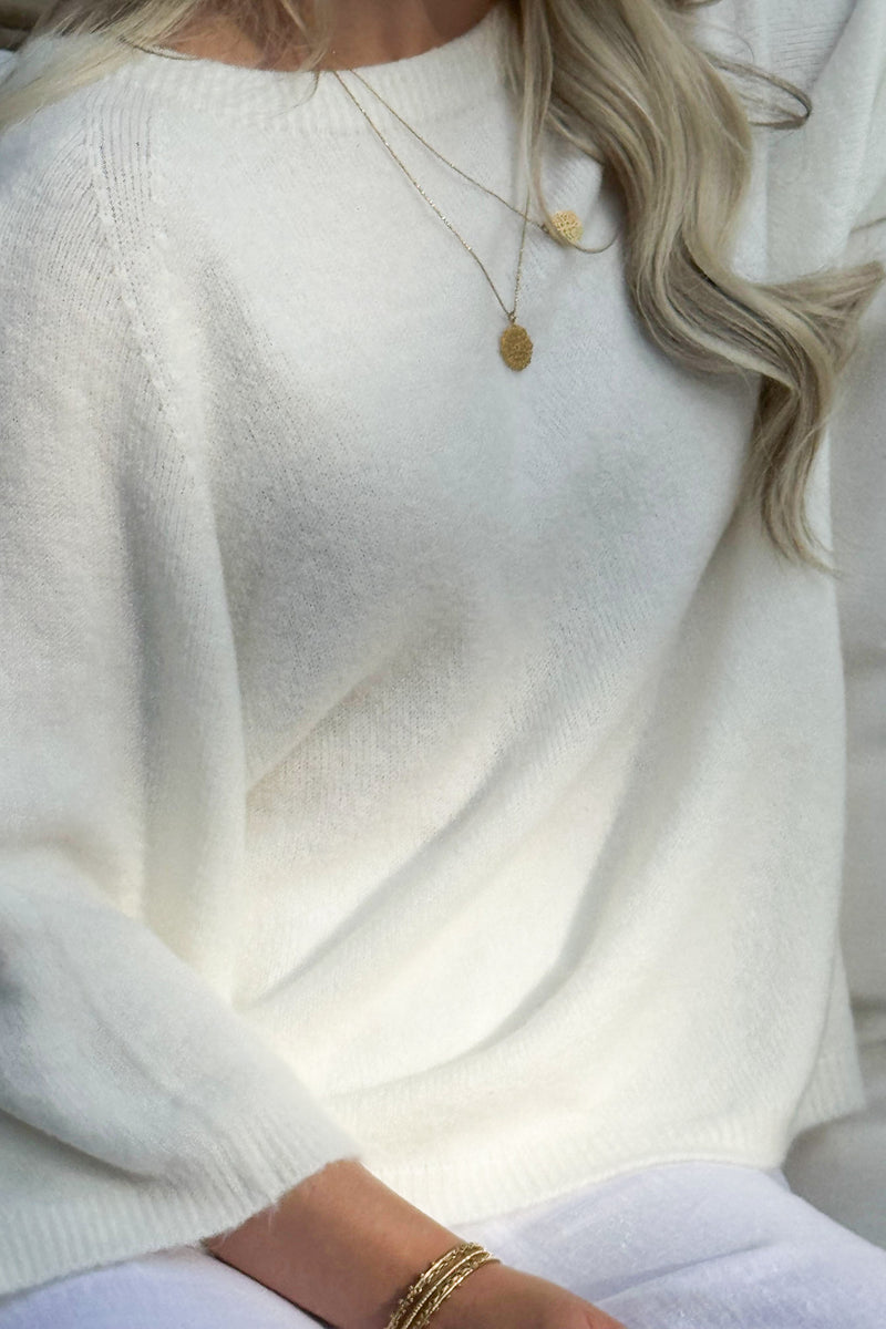 Hanko Dreams alpakkaneule, off white