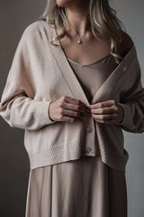 Harmonia neuletakki, beige
