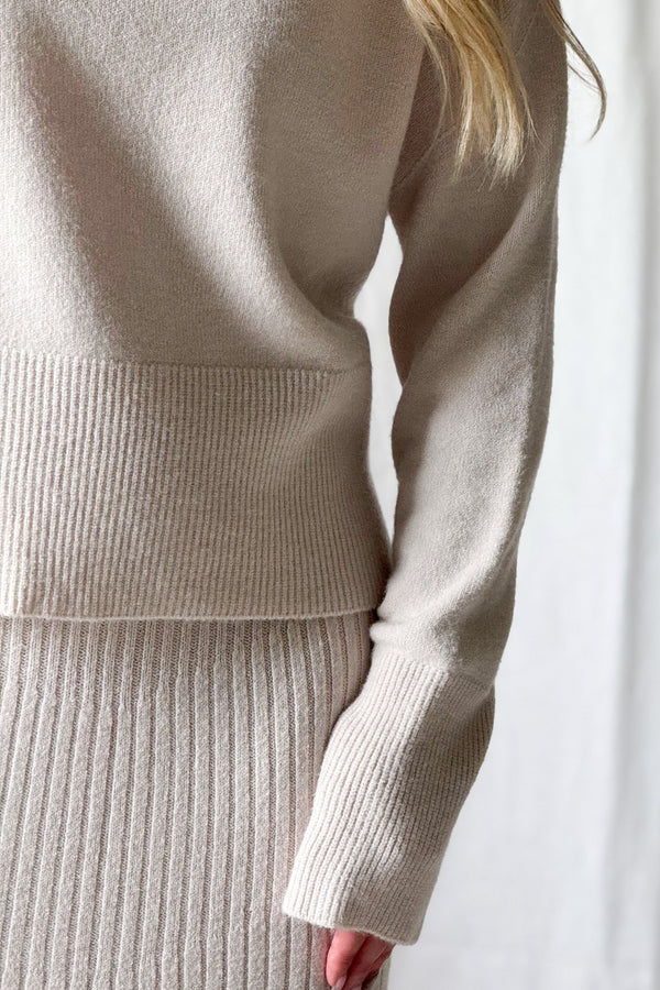 Honeybun neule, light beige