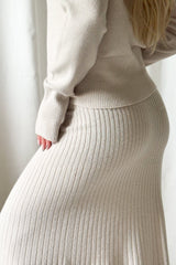 Honeybun neule, light beige