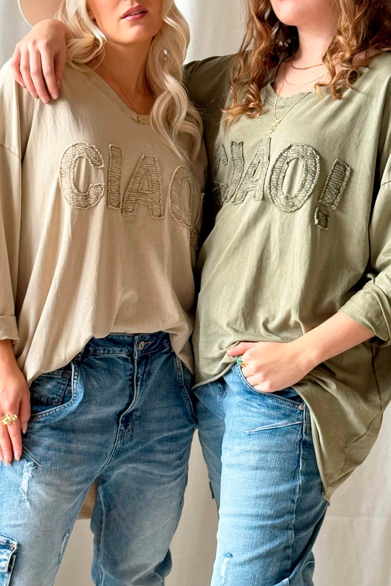 Ciao blouse, khaki