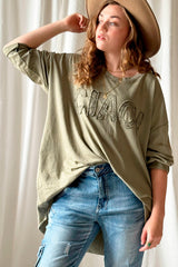 Ciao blouse, khaki