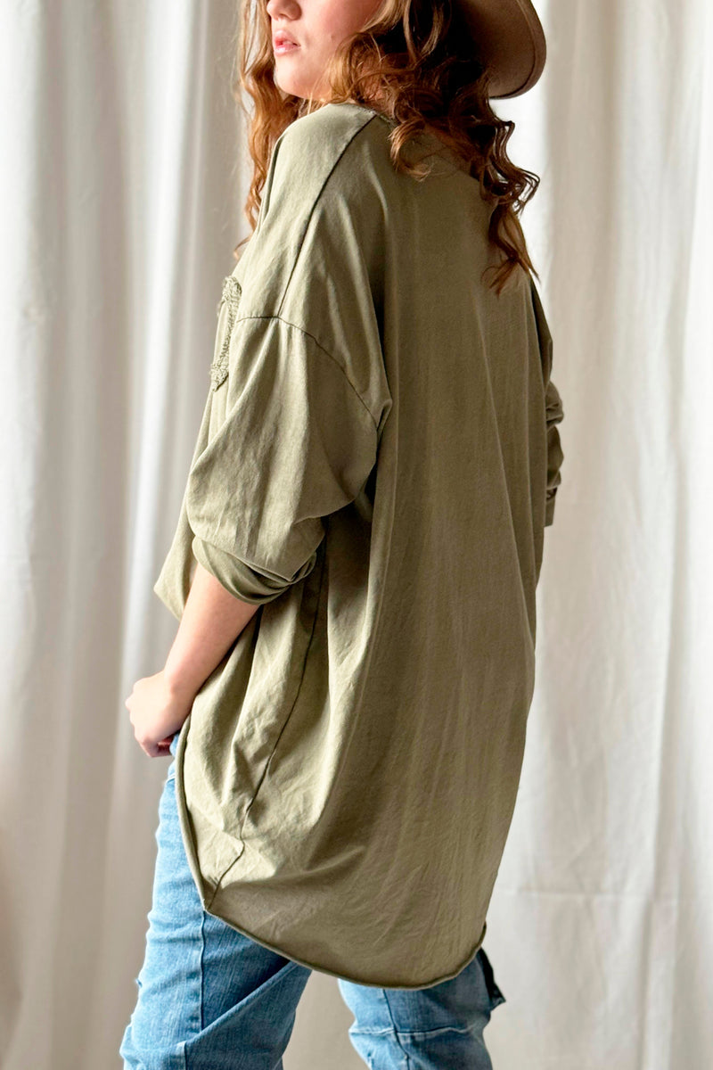 Ciao blouse, khaki