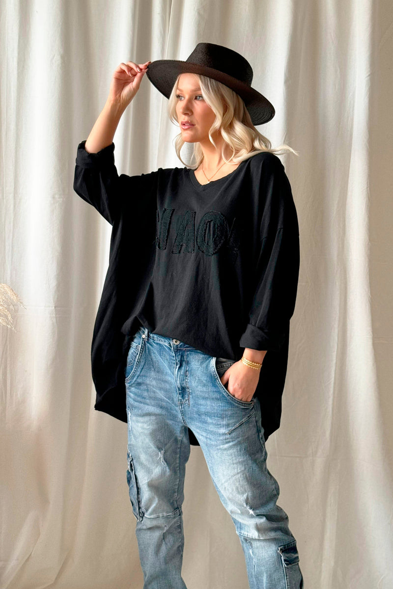 Ciao blouse, black