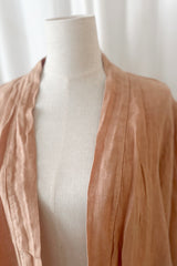 Adalyn linen jacket, powder