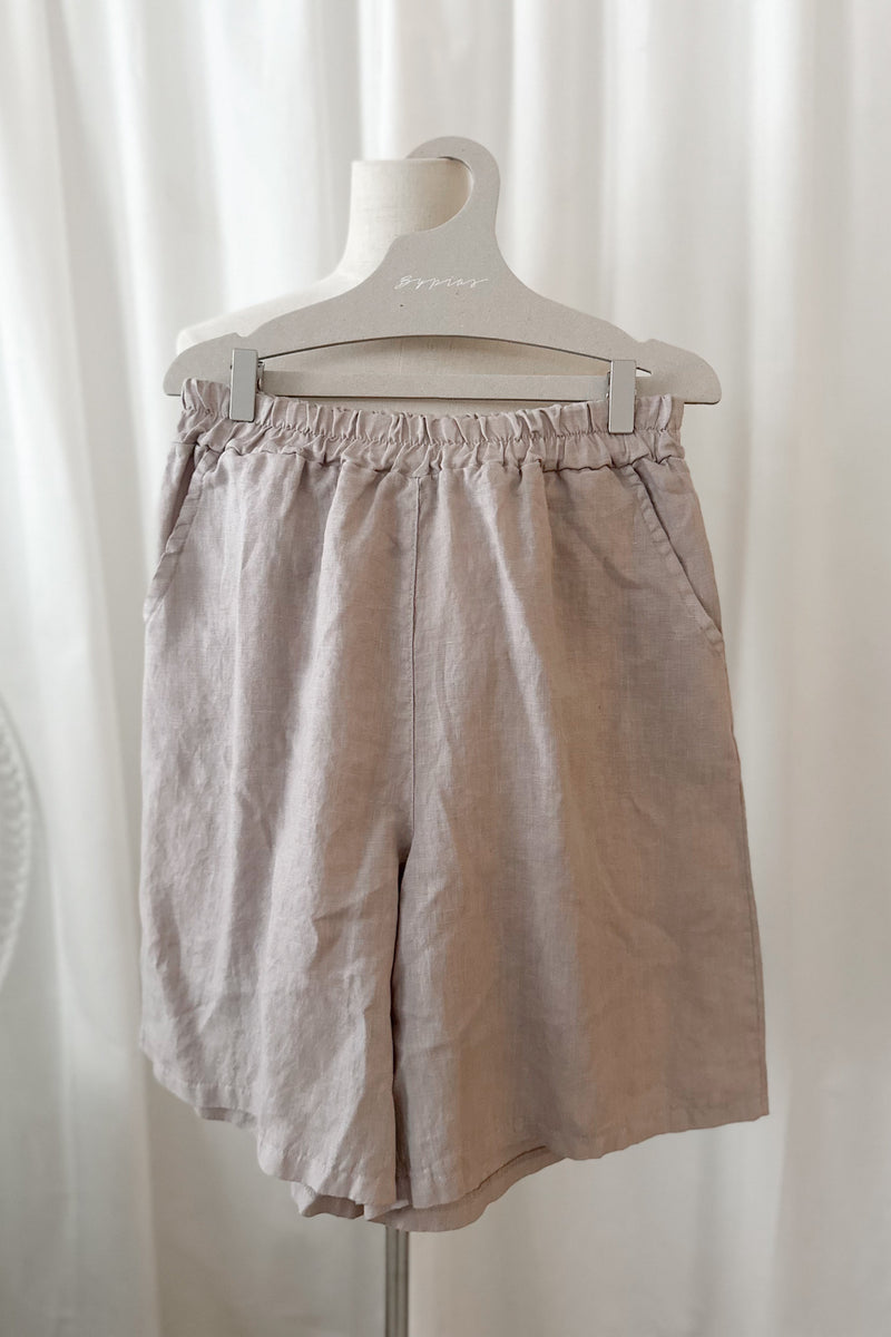 Riviera shorts, silverpink