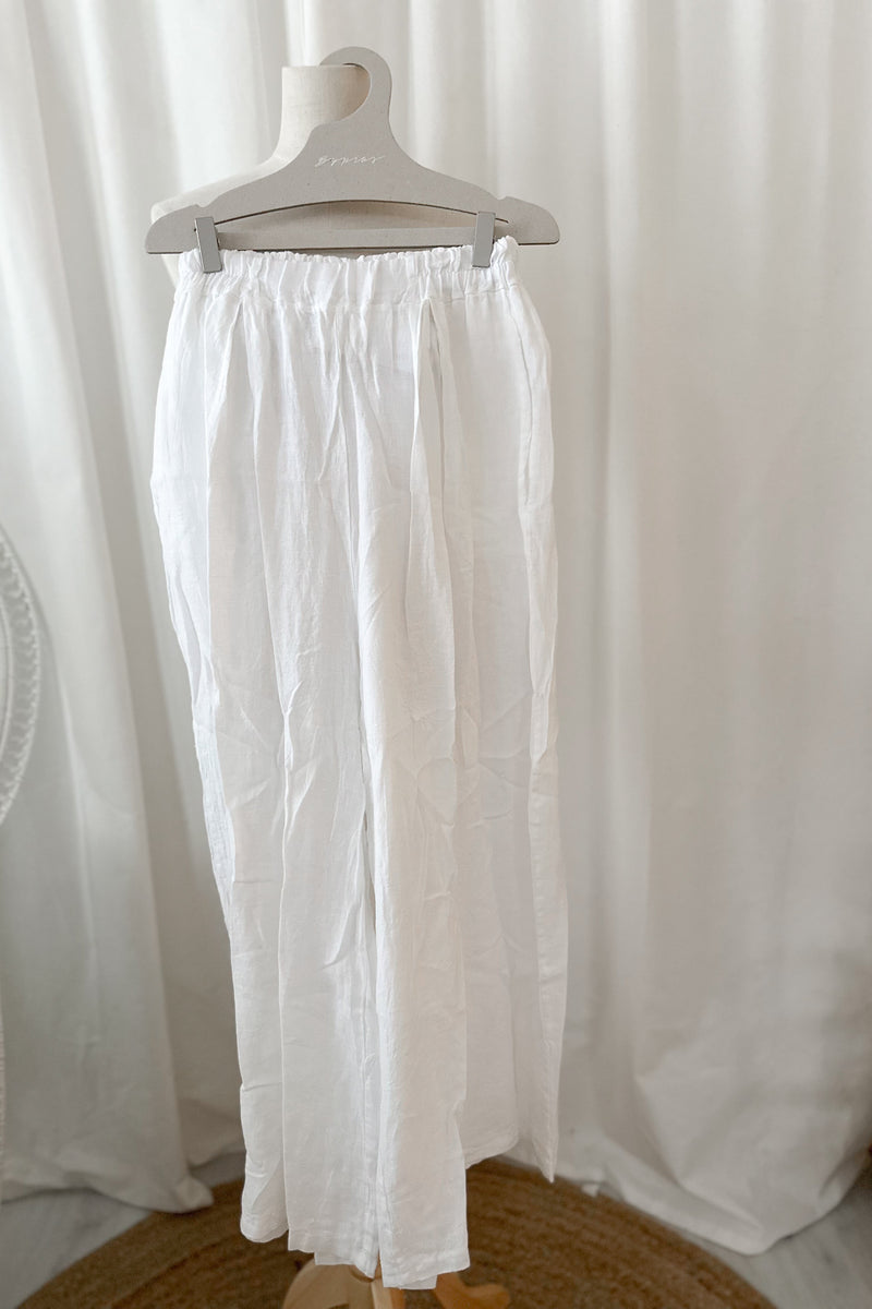 Faro trousers, white