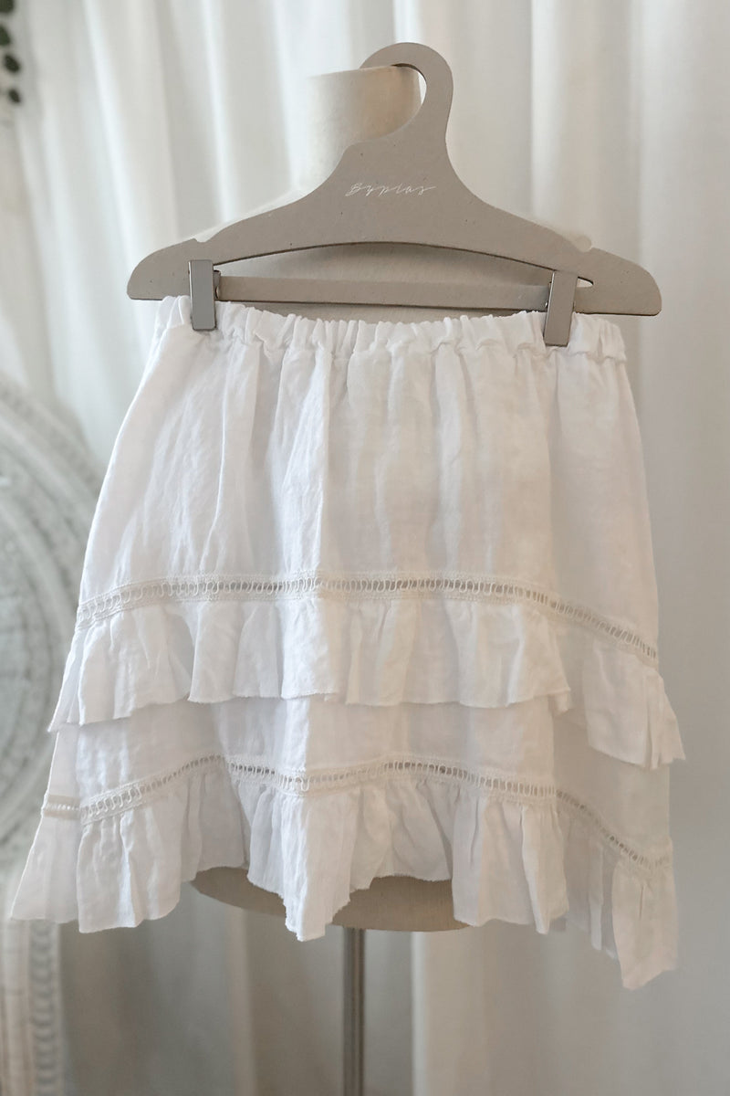 Sonrisa skirt, white