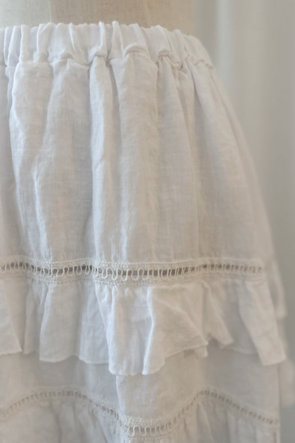 Sonrisa skirt, white