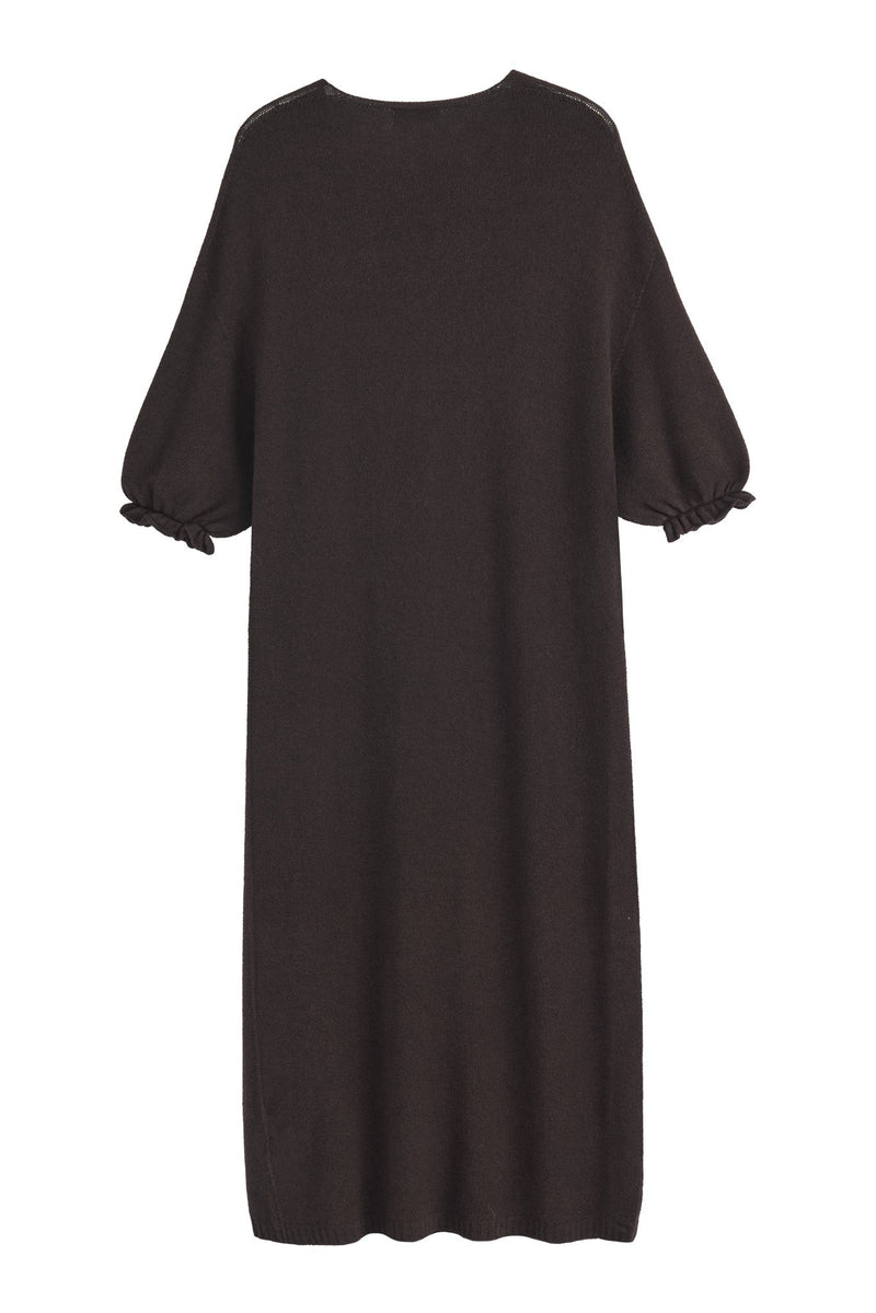 In the moment knit dress, espresso