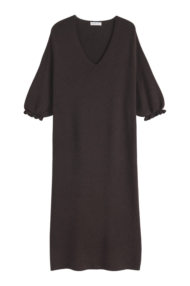 In the moment knit dress, espresso
