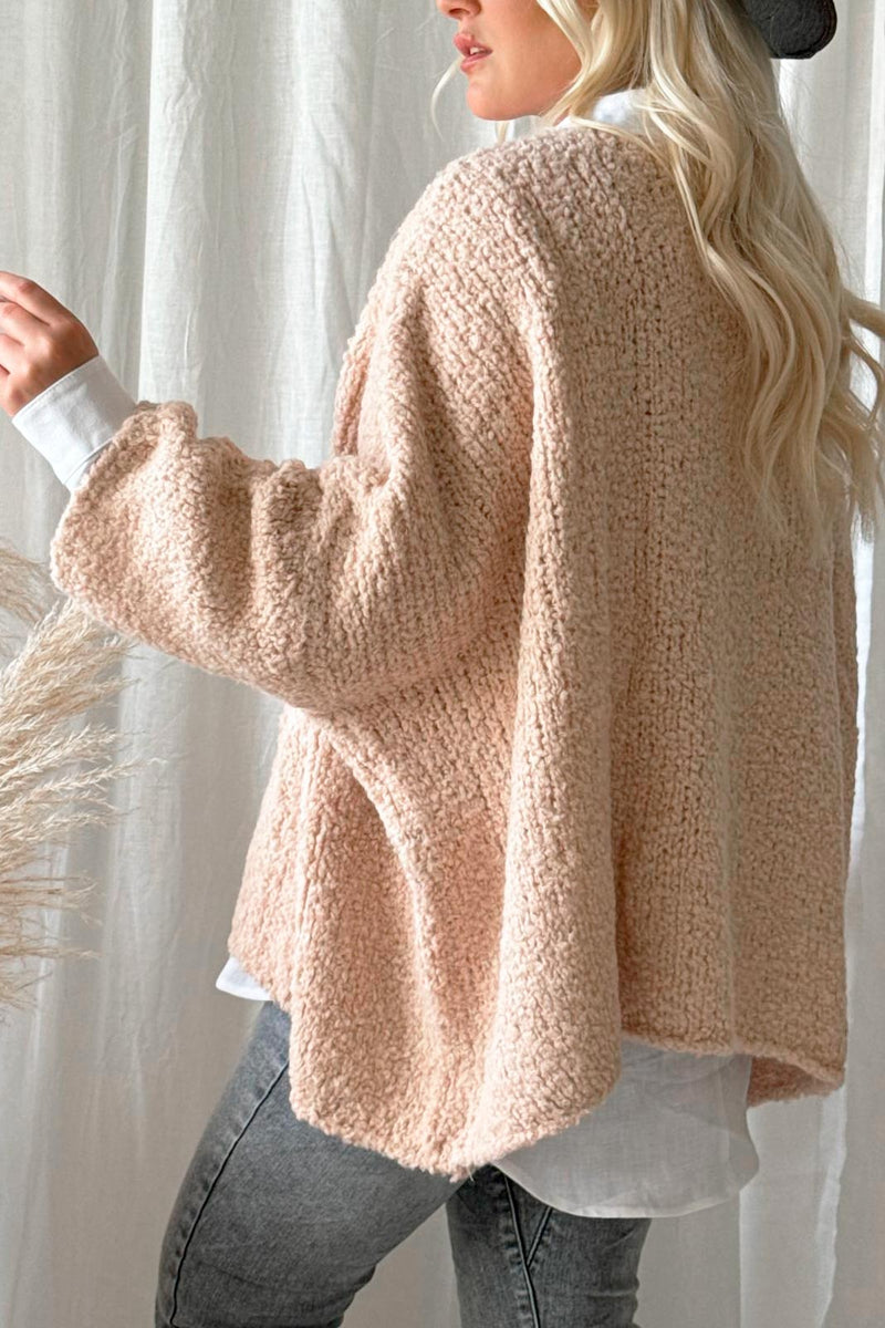 Indie knit, light pink