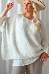 Indie knit, white