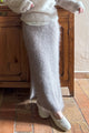 Irene mohairhame, taupe