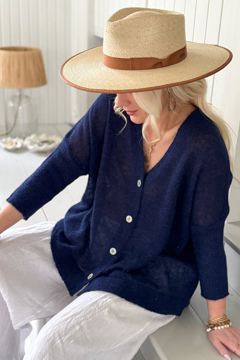 Isadora neuletakki, navy