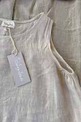 Jolie linen dress, sand