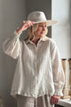 Juniee linen shirt, sand