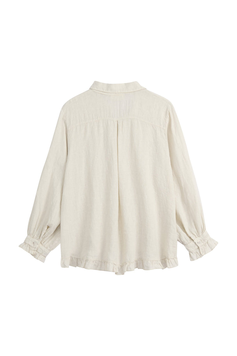 Juniee linen shirt, sand