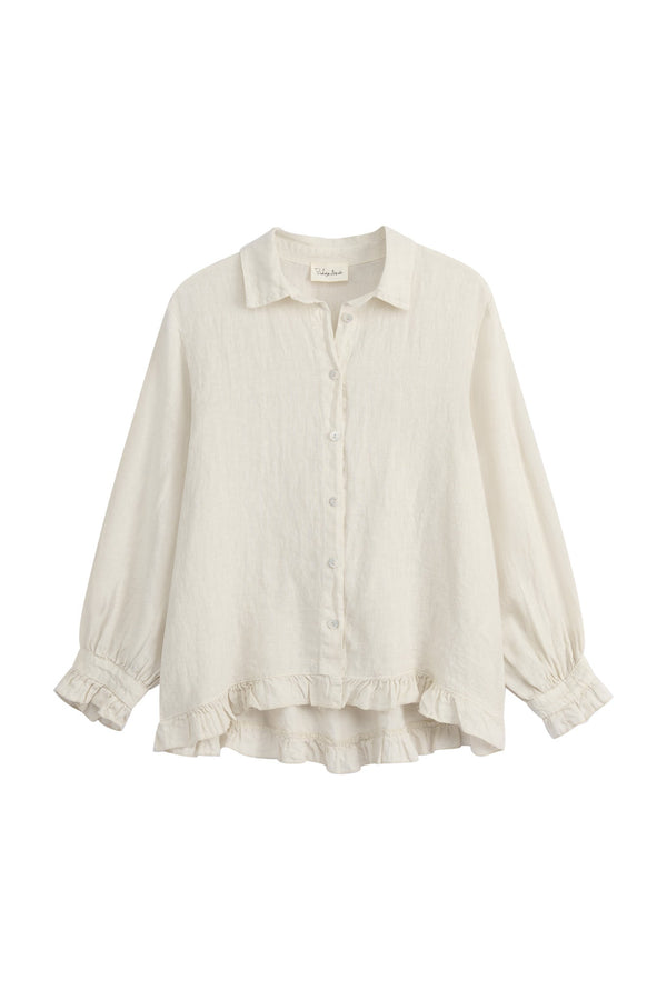 Juniee linen shirt, sand