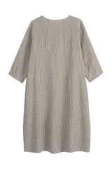 Kairin pellavamekko, pinstripe
