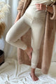 Bamboo Lace leggingsit, beige