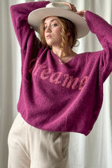 Dreamer knit, purple