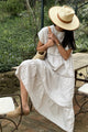 Lilia linen dress, sand