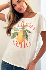 Limoncello t-shirt, white