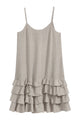 Livia linen dress, light taupe