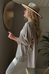 Bohemiana Vintage pitkähihainen t-paita, cashmere
