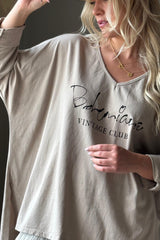 Bohemiana Vintage pitkähihainen t-paita, cashmere