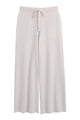 Lounge knit pants, light beige