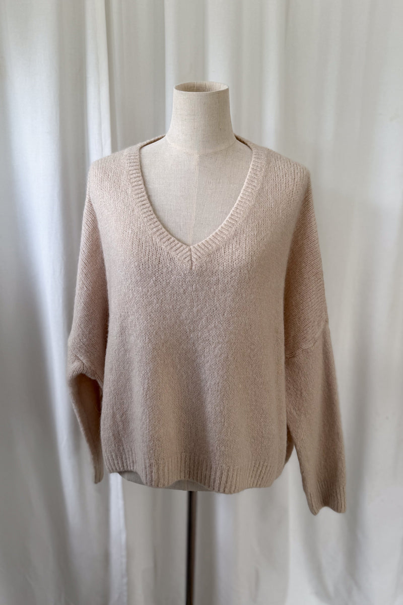 Luzie neule, beige