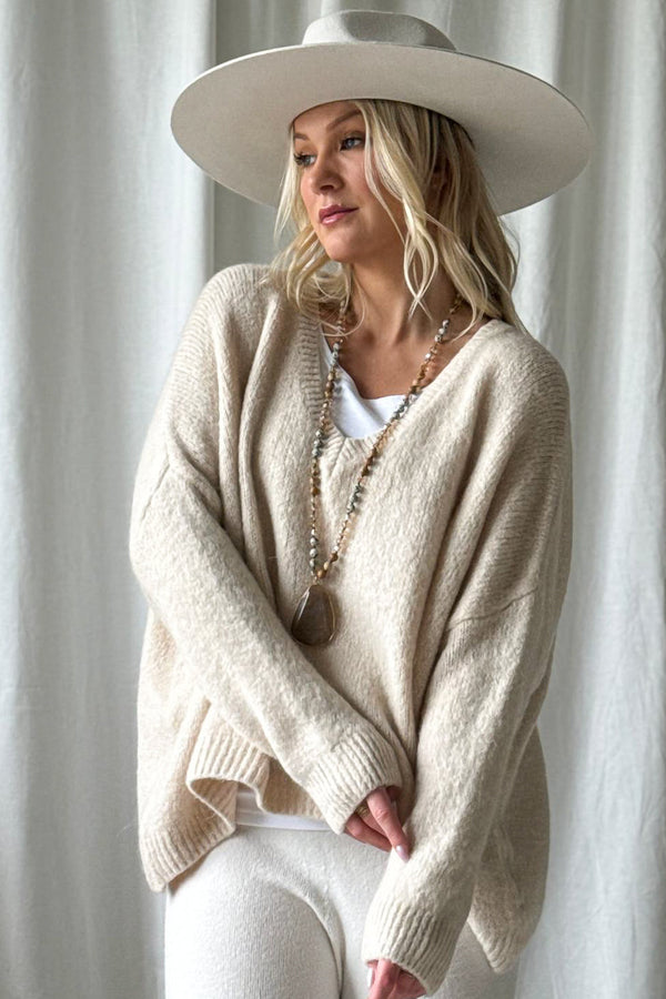 Luzie neule, beige