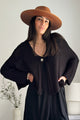 Mahika cardigan, black