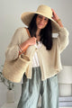 Mahika cardigan, sand