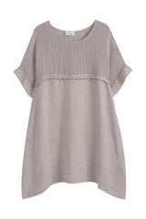 Mara tunic, silverpink