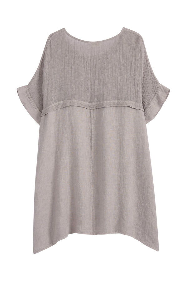 Mara tunic, silverpink