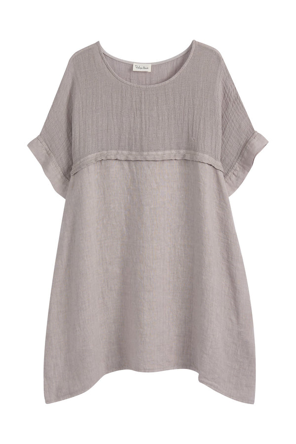 Mara tunic, silverpink