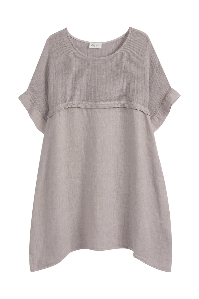 Mara tunic, silverpink