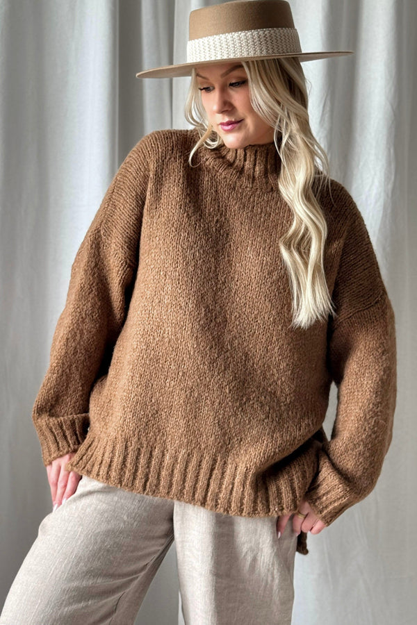 Maryanne jumper, caramel
