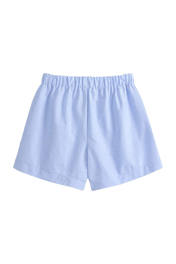 Masca cotton shorts, light blue