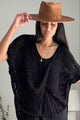 Mesh Nomad jumper, black